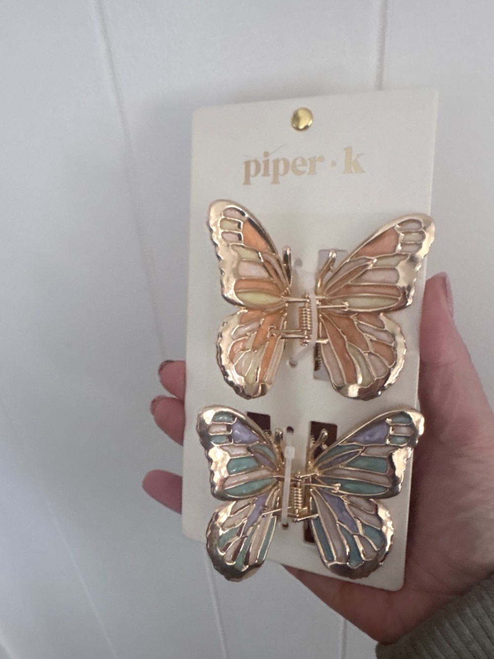 Butterfly Hair Clips
